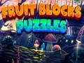 खेल Fruit blocks puzzles
