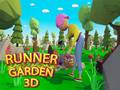 खेल Runner Garden 3d