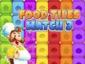 खेल Food Tiles Match 3