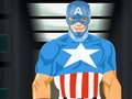 ಗೇಮ್ Captain America Dressup