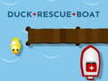 खेल Duck rescue boat