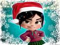 खेल Vanellope Von Schweetz Christmas Dress Up