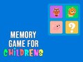 खेल Memory Game for Childrens