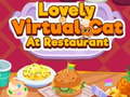 खेल Lovely Virtual Cat At Restaurant
