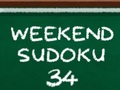 खेल Weekend Sudoku 34