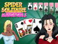 खेल Spider Solitaire Manga Girls