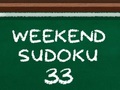 खेल Weekend Sudoku 33