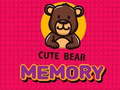 खेल Cute Bear Memory