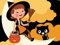 खेल Little Witch Puzzle