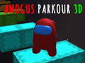 खेल Amog Us parkour 3D