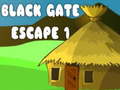 ಗೇಮ್ Black Gate Escape 1