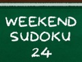 खेल Weekend Sudoku 24
