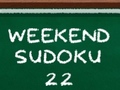 விளையாட்டு Weekend Sudoku 22 