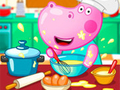 खेल Hippo Cooking School