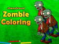 खेल 4GameGround Zombie Coloring