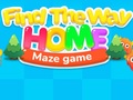 खेल Find The Way Home Maze Game