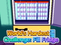 खेल World's Hardest Challenge: Fill Fridge