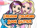 ಗೇಮ್ Fashion Coloring Book Glitter