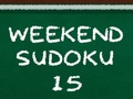 விளையாட்டு Weekend Sudoku 15