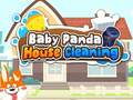 खेल Baby Panda House Cleaning