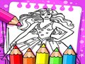 விளையாட்டு Barbie Coloring Book 