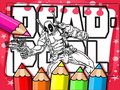 खेल Deadpool Coloring Book