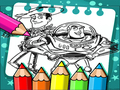 खेल Toy Story Coloring Book 