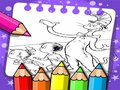 खेल Cat In The Hat Coloring Book