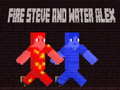 खेल Fire Steve and Water Alex