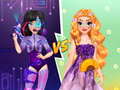 விளையாட்டு Princesses Cyber Robot vs Nature
