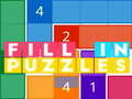 खेल Fill In Puzzles