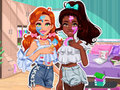 खेल Jessie and Noelle's BFF Real Makeover