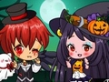 खेल Halloween Chibi Couple