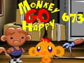 खेल Monkey Go Happy Stage 673