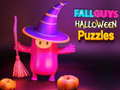 खेल Fall Guys Halloween Puzzle