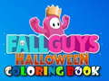 खेल Fall Guys Halloween Coloring Book