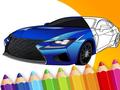 खेल Japanese Luxury Cars Coloring Book 
