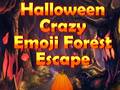 खेल Crazy Emoji Forest Escape 