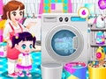 खेल Children Laundry