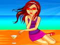 खेल Beach Girl Dressup