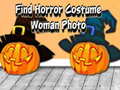 ಗೇಮ್ Find Horror Costume Woman Photo