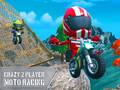 खेल Crazy 2 Player Moto Racing