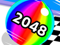 खेल Color Ball Run 2048