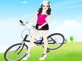 खेल Bicycle Girl Dressup