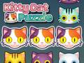 खेल Kitty Cat Puzzle