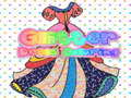 खेल Glitter Dress Coloring