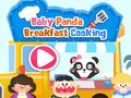 खेल Baby Panda Breakfast Cooking