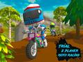 खेल Trial 2 Player Moto Racing