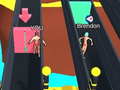 खेल Muscle race games body run 3d