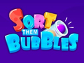 खेल Sort Them Bubbles